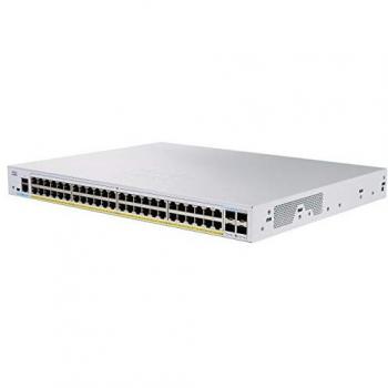 Cisco Business 350 Series Managed Switch CBS350-48FP-4G | 48-Port Gigabit Ethernet | Full PoE | 4x1G SFP