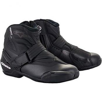 Botas de Moto Alpinestars Stella SMX-1 R V2 para Mujer - Microfibra Avanzada, Color Negro, Talla 36 EU