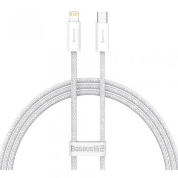 Cable Baseus Dynamic Series Type-C a Lightning Power Delivery 20W, 1m, color blanco