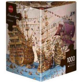 Rompecabezas Heye 29570. Corsair, Ruyer. Triangular 1000 piezas