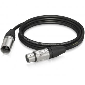 Behringer GMC-300 3 Meter Black XLR Microphone Cable