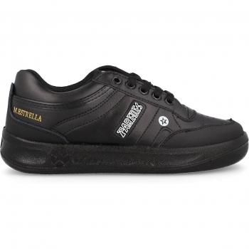 Zapatillas deportivas Paredes Hombre Piel Negra Estrella Unisex