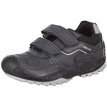 Zapatillas Niño Geox J New Savage Boy A, Sneakers Multicolor (Navy/Grey), Modelo J261va, Talla 25 EU