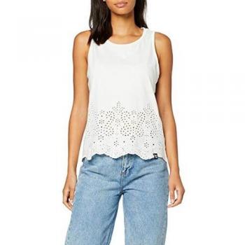 Superdry Camiseta Lara Blanco Mujer L Blanco