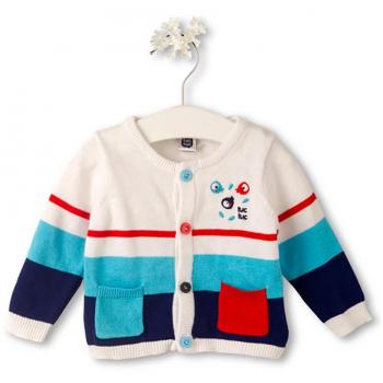 CHAQUETA TRICOT NIÑO FISHES