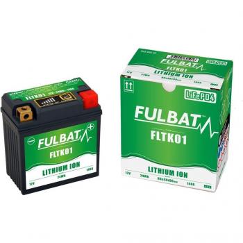 Batería de Litio Fulbat FLTK01 12V 2Ah 140A LiFePO4 Compatible KTM SX-F 250/350/450