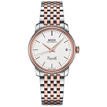 Reloj automático Mido mujer 33mm gris/blanco 5 ATM