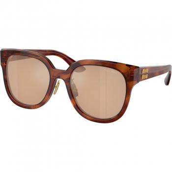 Miu Miu MU01ZS 11Q40D Women's Sunglasses Brown Size 55