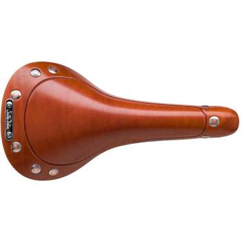 Sella Storica CRMO Sillín, Cuero marrón, Unisex, Miel, Talla única