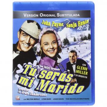 Tu Serás Mi Marido v.o.s. BD 1941 Sun Valley Serenade [Blu-ray]