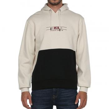 Sudadera John Smith Simil con Gorro de Algodón Hombre