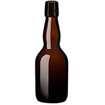 Botella de cristal tipo 'Cerveza Especial' 500 ml - color ámbar