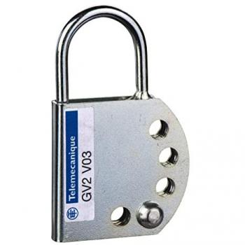 Dispositivo de Enclavamiento Schneider Electric GV2V03 para 4 Candados, compatible con LS1D32, hasta 4 cadenas Ø6mm