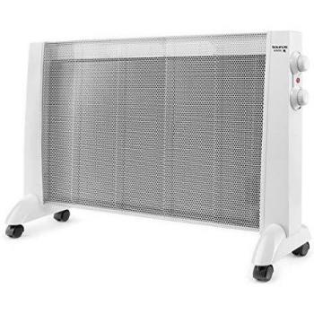 Taurus PRMB 2400 Mica Radiator - 2400W, Adjustable Thermostat, 3 Heat Settings, White, Silent Operation
