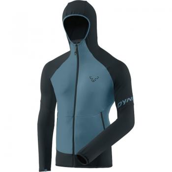 Forro Polar Dynafit Transalper Light Polartec con Capucha - Color Azul Pálido/Marino, Talla L