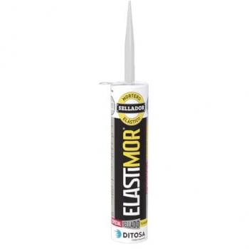 Mortero Sellador Elastimor Cemento Express Impermeable 310 ml - Encintados, Llagueados, Sellados y Reparaciones