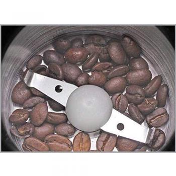 Molinillo de Café Eléctrico Trisa 6210 - Acero Inoxidable, 60g Capacidad, Fácil de Usar, Ideal para Especias y Granos, Con Garantía de 5 Años