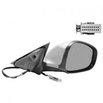Espejo retrovisor VAN WEZEL 0160818, tipo: espejo retrovisor, características: diseño específico para vehículos, fácil instalación, ajuste manual o eléctrico (dependiendo del modelo), cristal de alta calidad para una visibilidad clara,