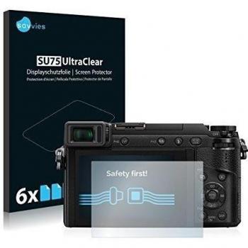 savvies Protector Pantalla Compatible con Panasonic Lumix DMC-GX80