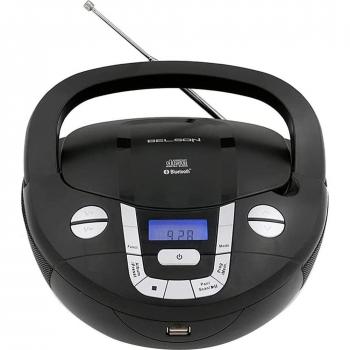 Radio CD portátil BSL PCD-31N negro con Bluetooth