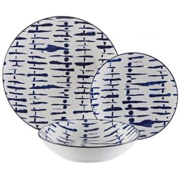 Vajilla Versa de Porcelana 18 Piezas con Diseño Elegante