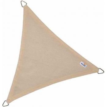 Toldo vela sombreo coolfit triangulo 5 mt crema 280 gr m