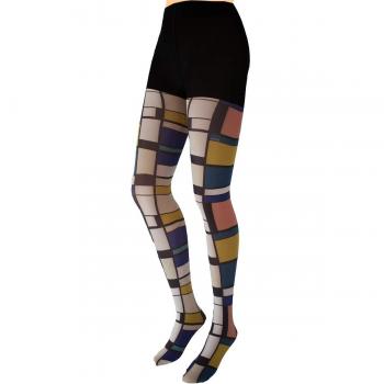 HYD MEDIAS MODELO MONDRIAN ESTAMPADA CON SUBLIMACION