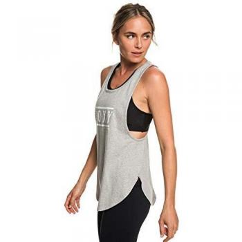 Roxy - Top sin Mangas para Yoga - Mujer - L - Gris