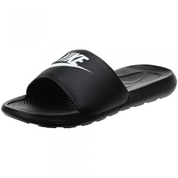 Nike Victori One Slide Chanclas Hombre Negro/Blanco 49.5 EU