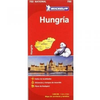 Mapa National Hungría - Vvaa