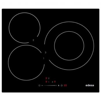 Edesa EIS6330RA Placa de Inducción 3 Zonas Negro