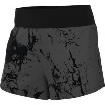 Pantalón Corto de Running Nike Trail Repel para Mujer con Malla Interior, Talle Medio, 8 cm, Negro (XL)