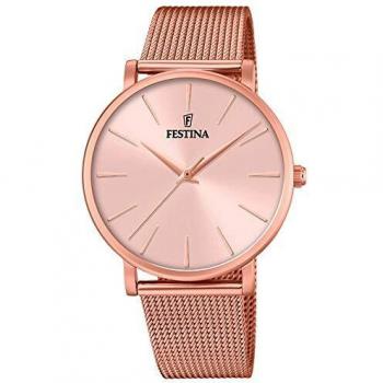 Reloj Festina Boyfriend Collection F20477/1 para Mujer con Esfera Rosa y Caja de Acero Inoxidable 316L