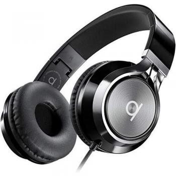 Artix Auriculares Plegables con Micrófono, Auriculares estéreo NRGSound CL750 compactos en la Oreja, Ideales para niños/Adolescentes/Adultos