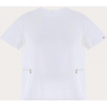 Herno White T-Shirts Polos for Women, Size: 2XS