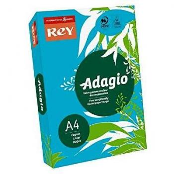 Dohe 30219 - Pack de 500 papeles, DIN A4, 80 g, color azul intenso