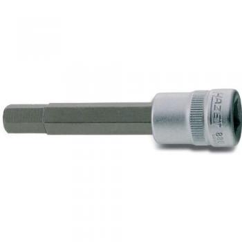 Hazet - Manguito masculino cuadrado 3/8' 9x80 mm i6kt y Vaso destornillador Hazet 82042000 (10 mm)