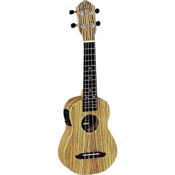 Ortega RFU10ZE Soprano Ukulele Natural