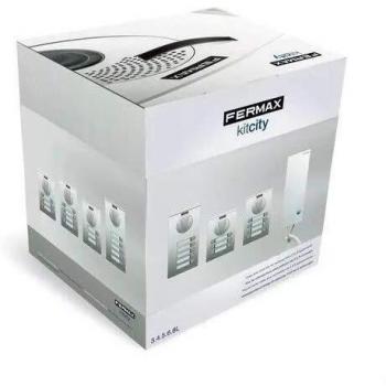 Kit de Portero Audio City VEO 4+N para 4 Viviendas con Teléfono Loft