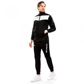 Givova Tuta Visa Chándal Negro/Blanco Hombre Multicolor 2XS
