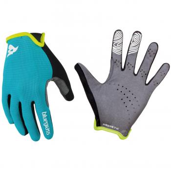 MET Blueg Magnete Lite Par de Guantes, Hombre, Cian, L