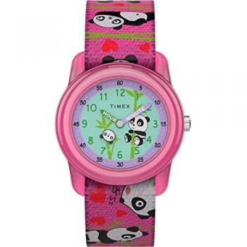 Timex Reloj analógico para Unisex Niños de Cuarzo con Correa en Tela TW7C77100