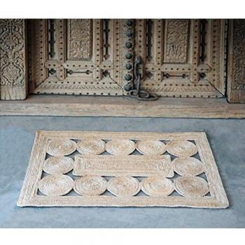 Alfombra de yute natural Begonia 160 x 230 cm