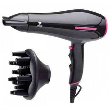 Secador de Pelo Thulos TH-HD810 2000W con 2 Velocidades, 3 Temperaturas, Difusor y Concentrador