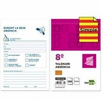 Liderpapel 96334 - Talonario