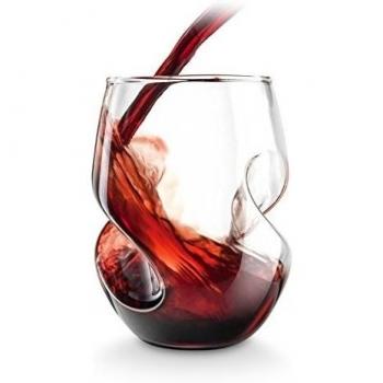 Final Touch Conundrum Red Wine Glasses - Hand Blown Glass 473ml - Pack of 4