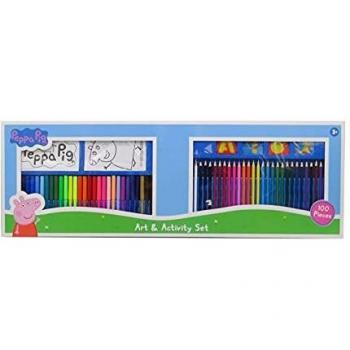 MEGASET 100 PIEZAS PEPPA PIG
