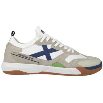 Botas de fútbol sala Munich Gresca 2.0, color blanco, talla 40 EU, unisex adulto