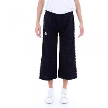 Kappa Ammis Auth Pantalón, Mujer, Black/White, S