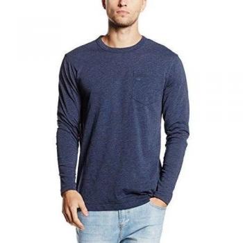G-STAR RAW Yedur Pocket r t l, Camiseta De Manga Larga Para Hombre, Sartho Blue, L